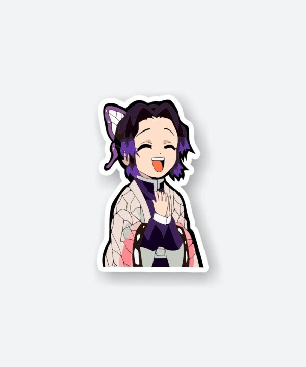 Shinubo Kocho Laughing Sticker Shinubo Kocho Laughing Sticker