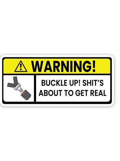 Shit’s about to get real Sticker