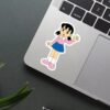 Shizuka Waving Sticker