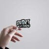 Short Best Friend Witty Stickers