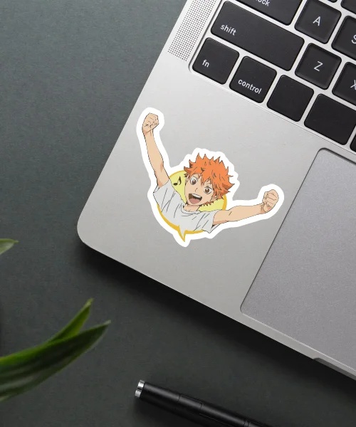 Shoyo Hinata Happy Sticker