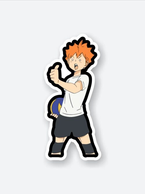 Shoyo Hinata Victory Sticker