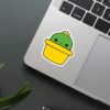 Shy Cactus Sticker
