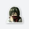 Shy Mikasa Ackerman Sticker