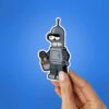 Simpsons Robot Sticker