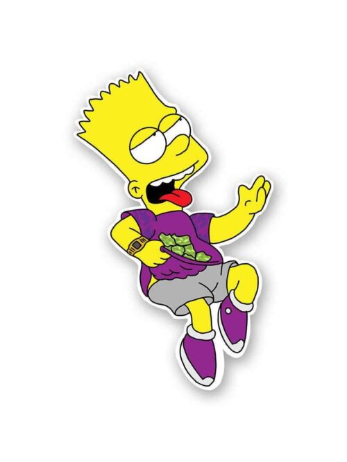 Simpsons Sticker