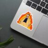 Sinchan Pricipal Angry Sticker