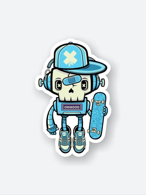 Skate Monster Sticker