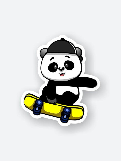 Skating Panda