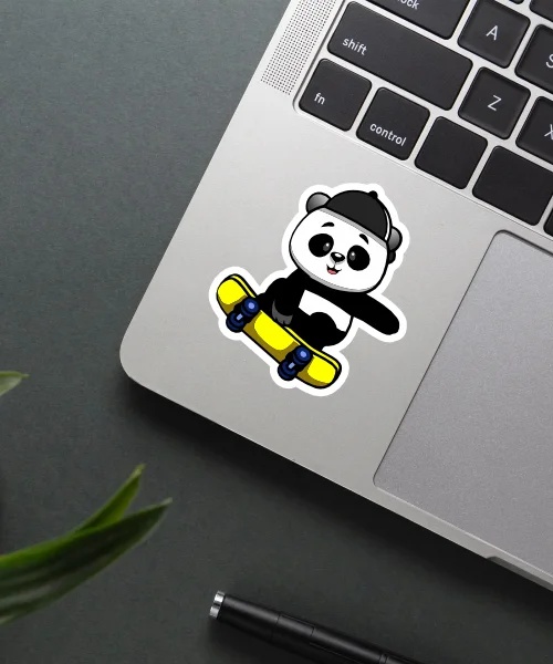 Skating Panda