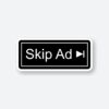Skip Ad Sticker