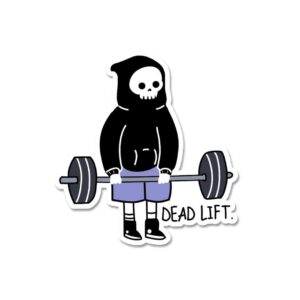 Skull Dead Lift Sticker Skull Dead Lift Sticker