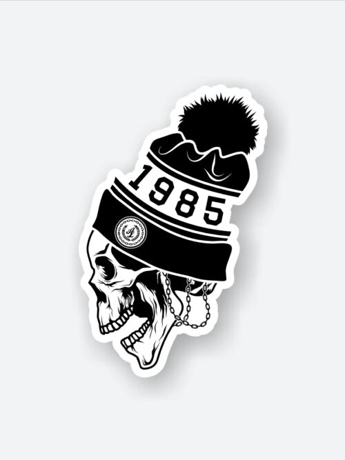 Skull Of 1985 Sticker