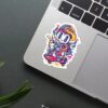 Skull Skater Sticker