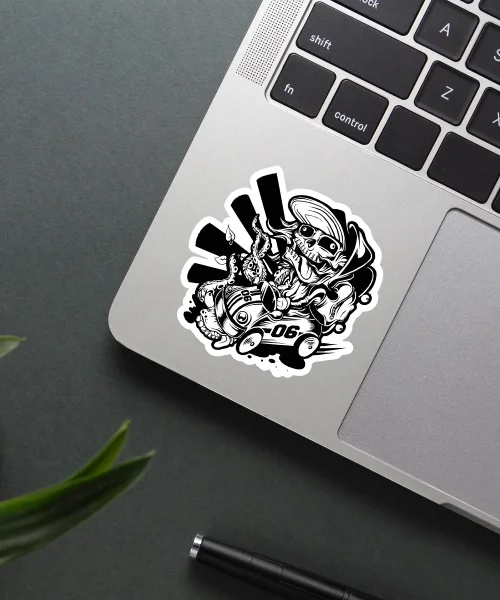 Skullful Driver Sticker Skullful Driver Sticker