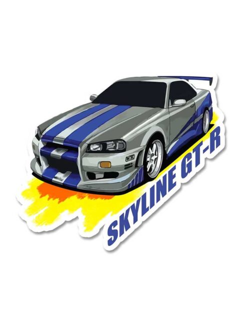 Skyline Gt R Sticker