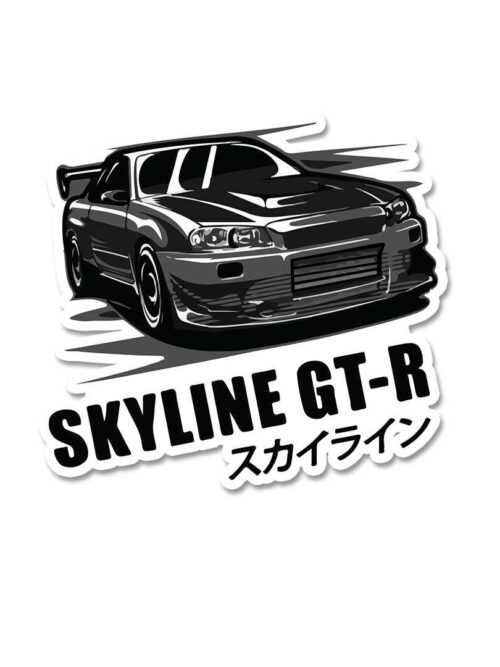 Skyline Gt Sticker