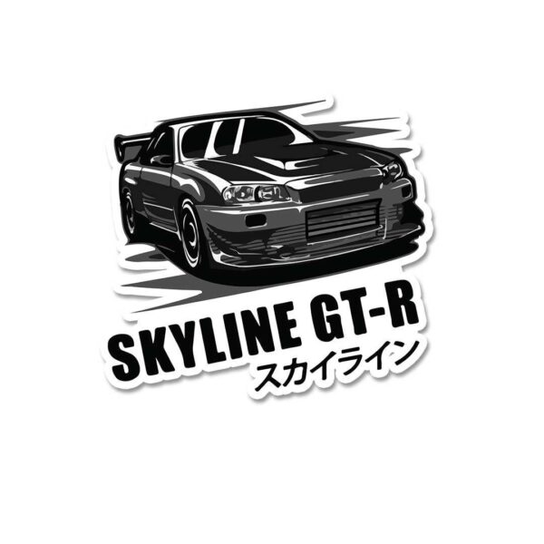Skyline Gt Sticker