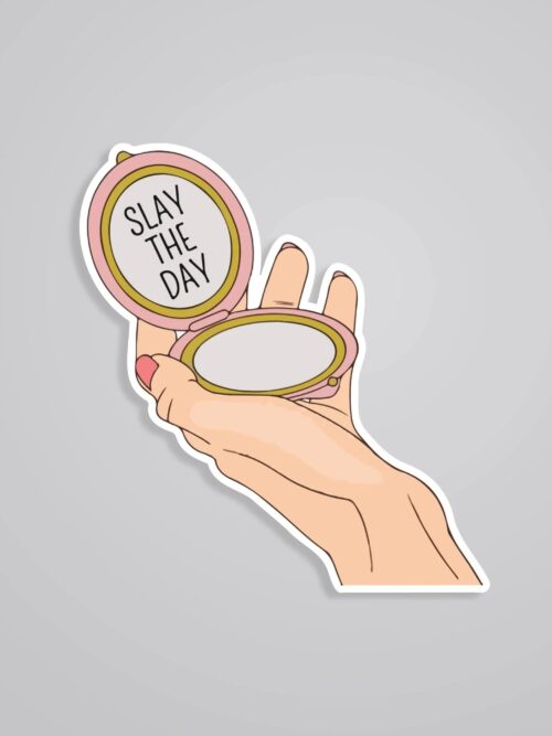 Slay The Day Witty Stickers