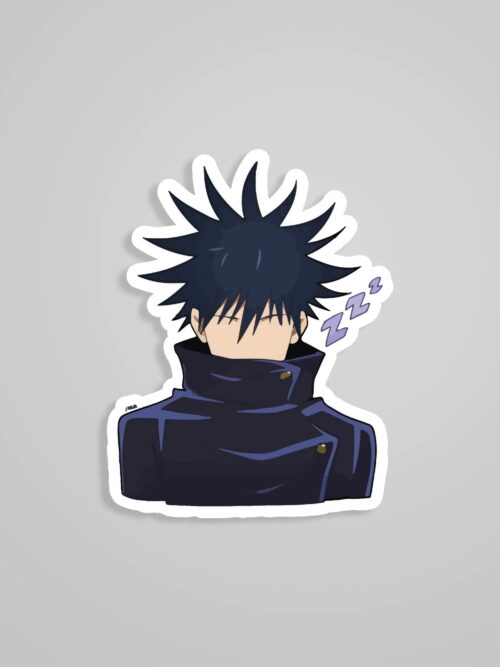 Sleeping Megumi Anime Stickers