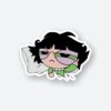 Sleepy Buttercup Sticker