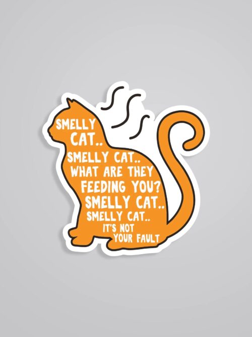 Smelly Cat TV Shows Stickers