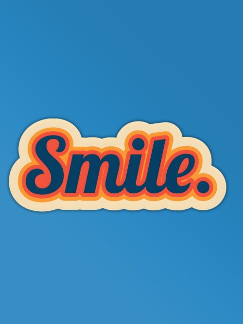 Smile Sticker