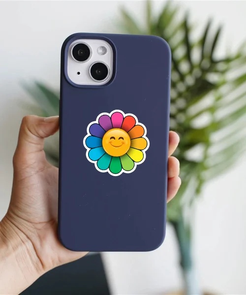 Smiling Flower Sticker Smiling Flower Sticker
