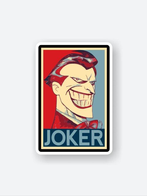 Smiling Joker Sticker
