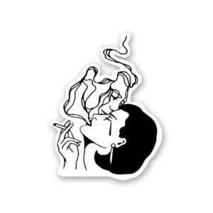 Smoking Sticker Smoking Sticker