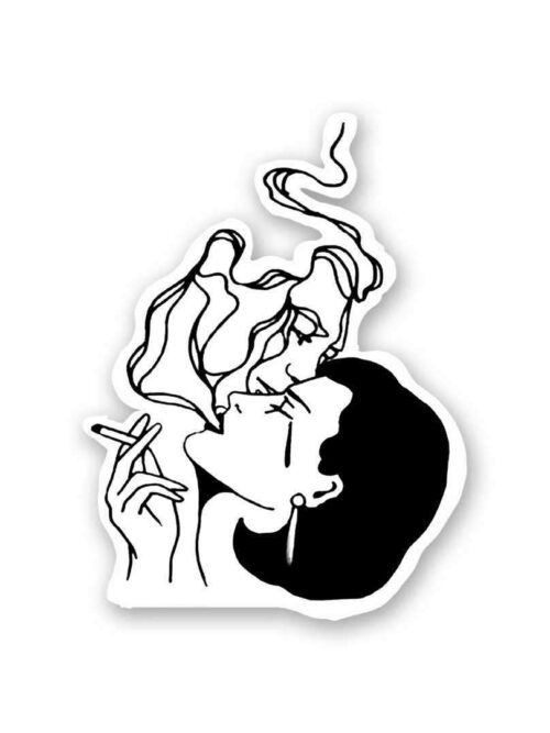 Smoking Sticker