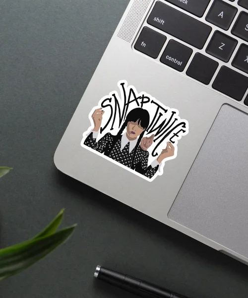 Snap Twice Wednesday Sticker
