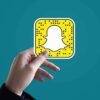 Snapchat Logo Sticker