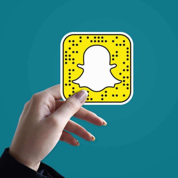 Snapchat Logo Sticker