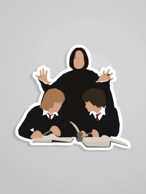 Snape Harry And Ron Movies Stickers