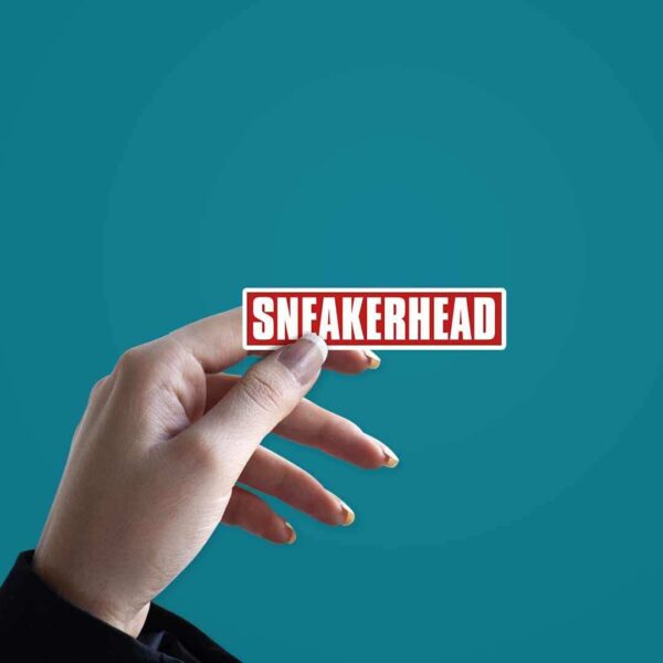 Sneaker Head Sticker