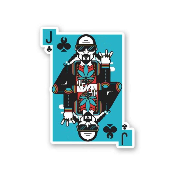 Snoop Dog Card Sticker
