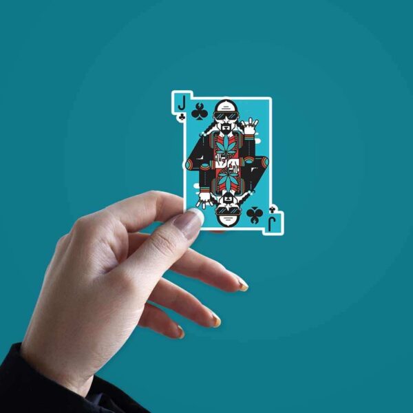 Snoop Dog Card Sticker