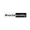 Social Anxiety Sticker