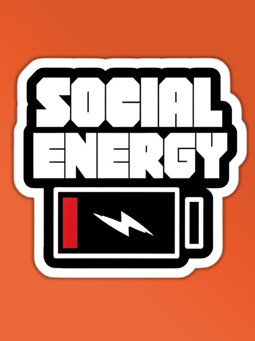 Social Energy Sticker