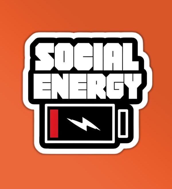 Social Energy Sticker Social Energy Sticker
