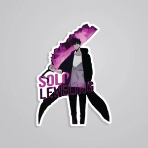 Solo Leveling Sung Jin Woo Anime Stickers