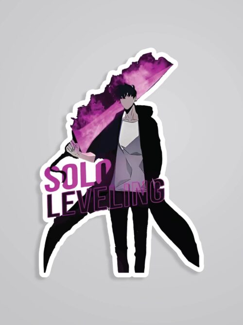 Solo Leveling Sung Jin Woo Anime Stickers