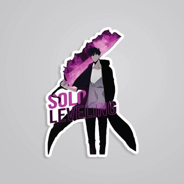 Solo Leveling Sung Jin Woo Anime Stickers