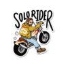 Solo Rider Sticker