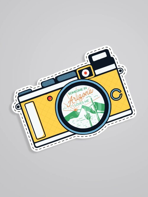 Someone In Arizona Loves Me Travels Stickers