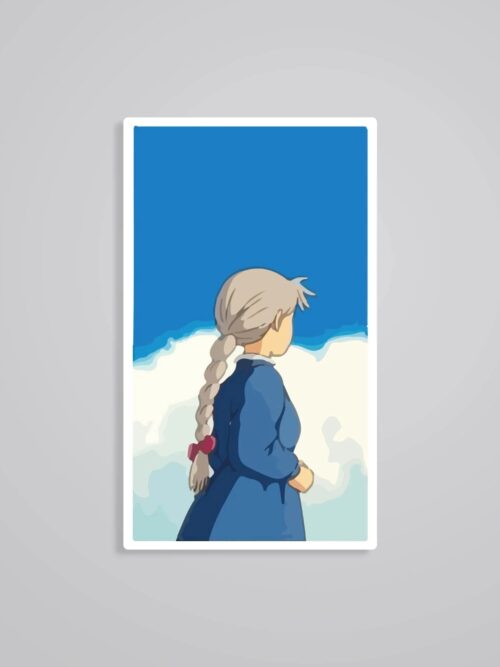 Sophie In The Wind Anime Stickers