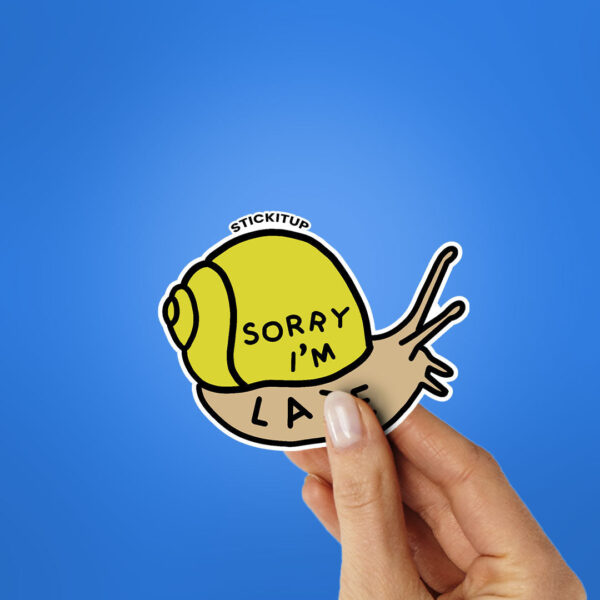 Sorry I’m Late 1.0 Sticker
