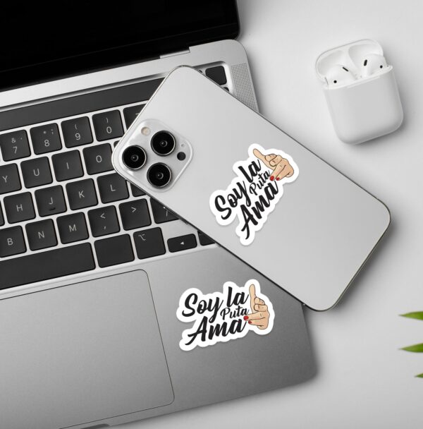 Soy La Puta Ama Laptop Mobile Sticker Soy La Puta Ama Laptop Mobile Sticker