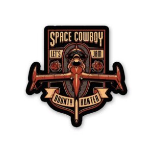 Space Cowboy Sticker